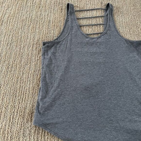 Zella Grey Workout Tank Top - Picture 2 of 8